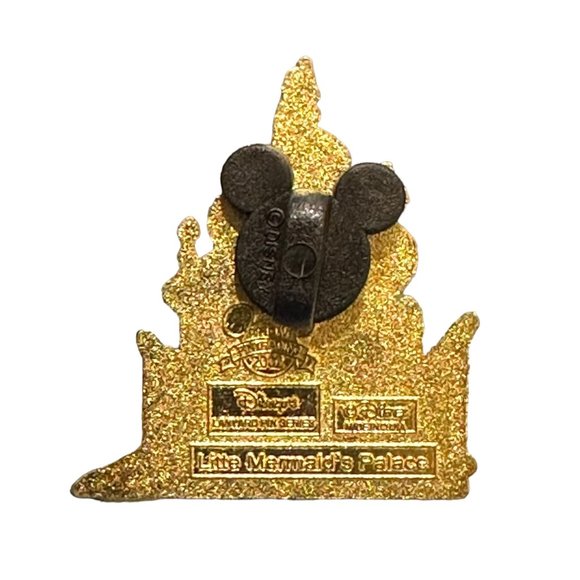 Disney Little Mermaid Palace Pin Mickey Trading Pin 2002 Authentic Vintage - Picture 3 of 4